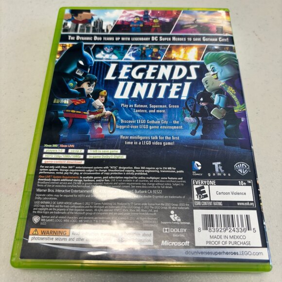Xbox 360: Lego Batman 2 DC Super Heroes - Preowned - 1895 - Picture 4 of 4